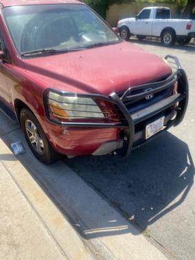 Red 2004 Honda Pilot EX