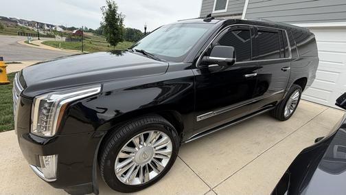 Black 2020 Cadillac Escalade ESV Platinum