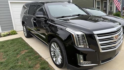 Black 2020 Cadillac Escalade ESV Platinum
