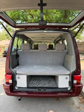 Red 1993 Volkswagen Eurovan MV