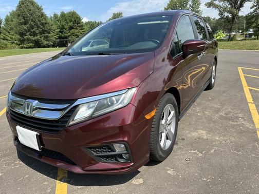 Red 2020 Honda Odyssey EX-L w/Navigation/RES