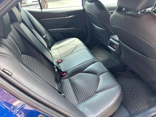 Blue 2024 Toyota Camry Hybrid SE Nightshade