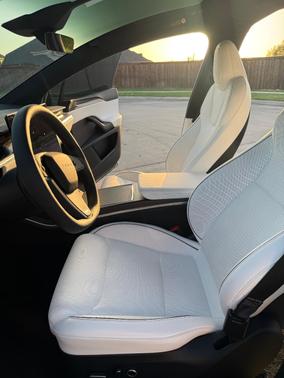Gray 2025 Tesla Model X Plaid