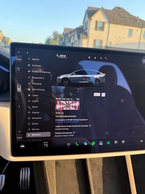 Gray 2025 Tesla Model X Plaid