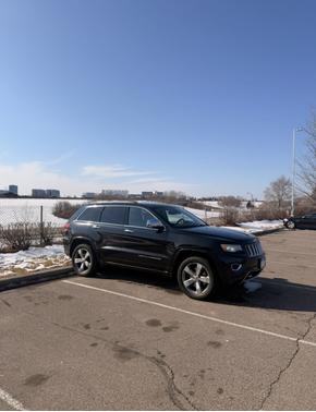 Black 2014 Jeep Grand Cherokee Overland
