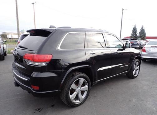 Black 2014 Jeep Grand Cherokee Overland