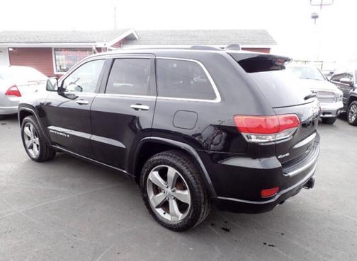 Black 2014 Jeep Grand Cherokee Overland