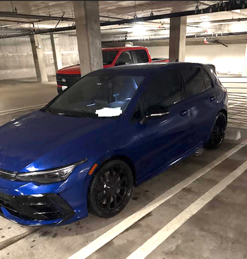 Blue 2025 Volkswagen Golf R 2.0T Black Edition DSG