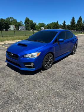Blue 2015 Subaru WRX Base