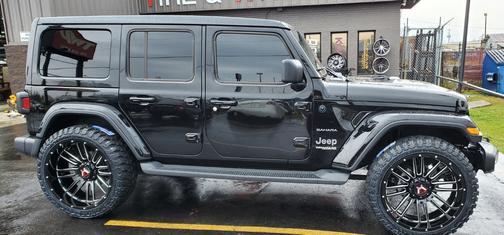Black 2020 Jeep Wrangler Unlimited Sahara