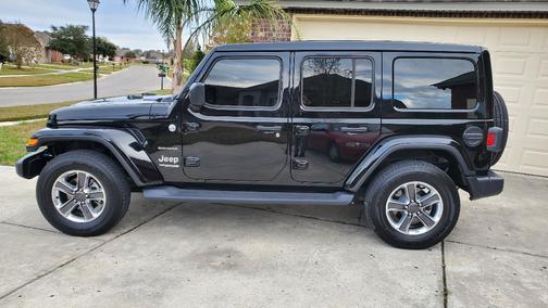Black 2020 Jeep Wrangler Unlimited Sahara