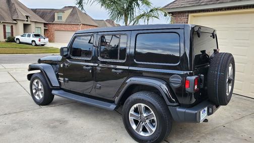 Black 2020 Jeep Wrangler Unlimited Sahara