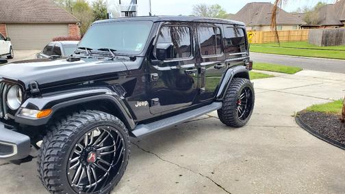 Black 2020 Jeep Wrangler Unlimited Sahara