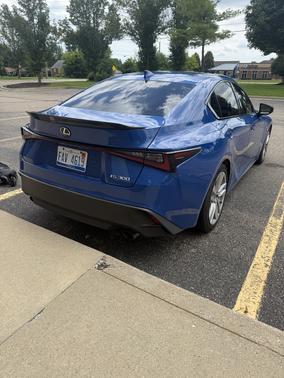 Blue 2021 Lexus IS 300 Base