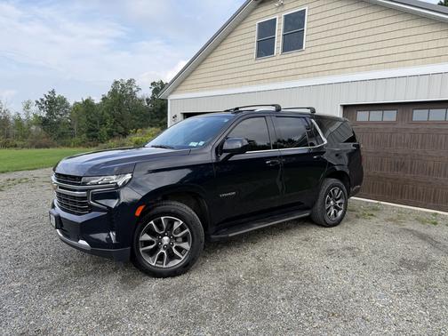 Blue 2021 Chevrolet Tahoe LT