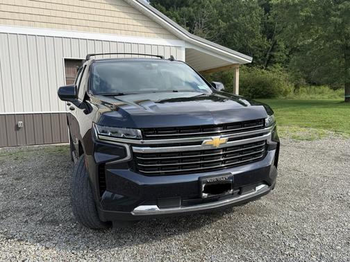 Blue 2021 Chevrolet Tahoe LT