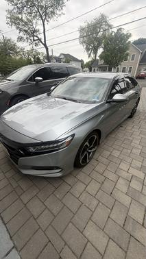 Silver 2019 Honda Accord Sport