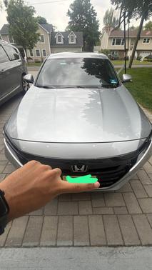 Silver 2019 Honda Accord Sport