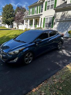 Blue 2015 Hyundai ELANTRA Sport PZEV