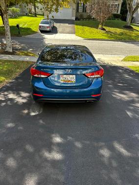 Blue 2015 Hyundai ELANTRA Sport PZEV