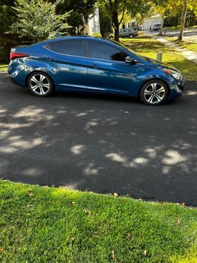 Blue 2015 Hyundai ELANTRA Sport PZEV