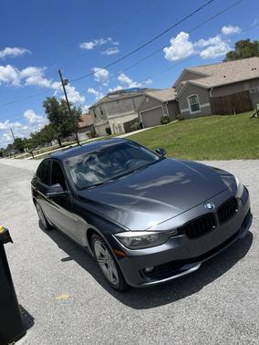 Gray 2014 BMW 328 i xDrive