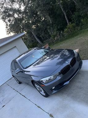 Gray 2014 BMW 328 i xDrive
