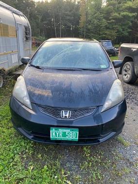 Black 2010 Honda Fit Base