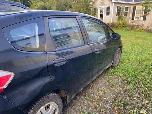 Black 2010 Honda Fit Base