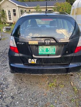 Black 2010 Honda Fit Base