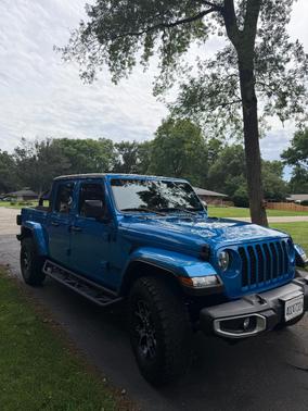 Blue 2021 Jeep Gladiator Sport S