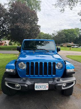 Blue 2021 Jeep Gladiator Sport S