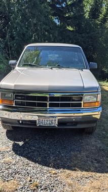 Silver 1996 Dodge Dakota Club Cab