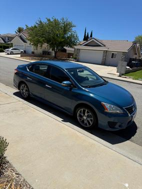 Blue 2015 Nissan Sentra SR