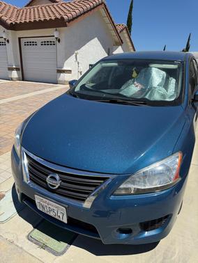 Blue 2015 Nissan Sentra SR