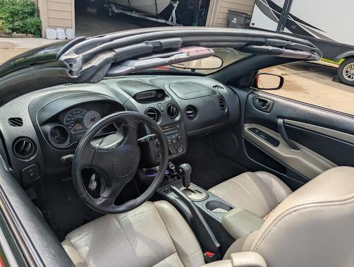 Red 2003 Mitsubishi Eclipse Spyder GTS