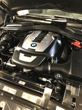 Black 2007 BMW 650 i