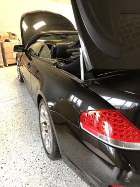 Black 2007 BMW 650 i
