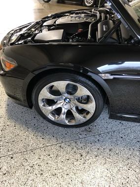 Black 2007 BMW 650 i