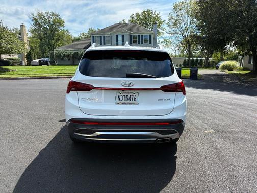 White 2023 Hyundai SANTA FE Limited