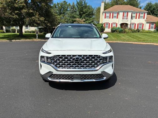 White 2023 Hyundai SANTA FE Limited