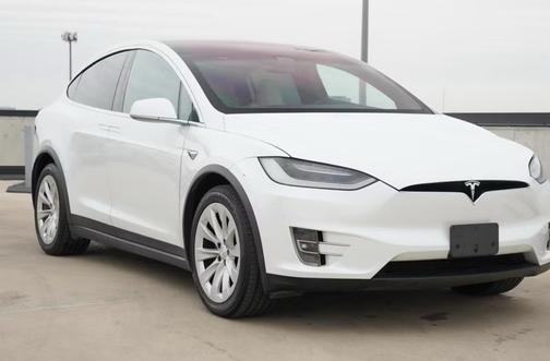 White 2019 Tesla Model X Long Range