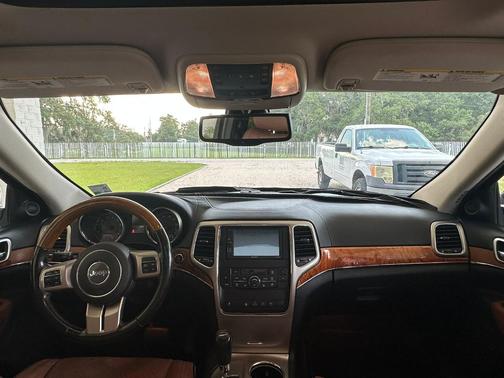 White 2011 Jeep Grand Cherokee Overland