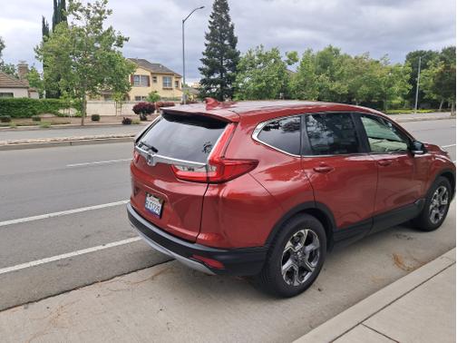 Orange 2019 Honda Civic EX