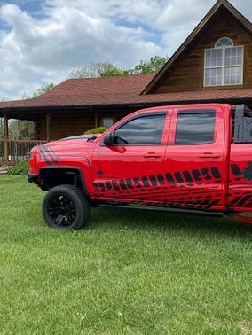 Red 2016 Chevrolet Silverado 1500 Custom