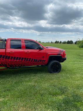 Red 2016 Chevrolet Silverado 1500 Custom