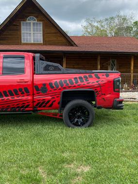 Red 2016 Chevrolet Silverado 1500 Custom
