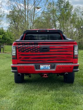 Red 2016 Chevrolet Silverado 1500 Custom