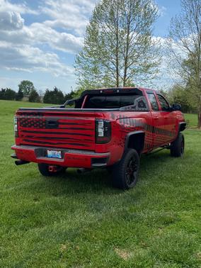 Red 2016 Chevrolet Silverado 1500 Custom
