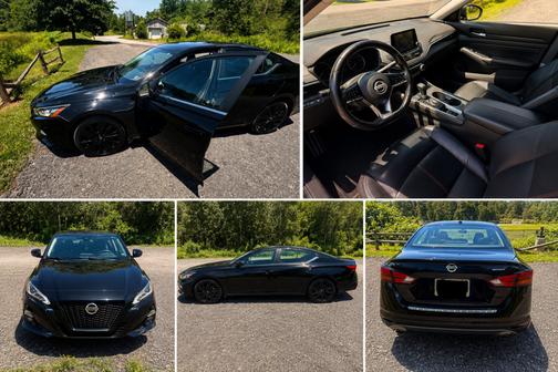 Black 2022 Nissan Altima 2.5 SR